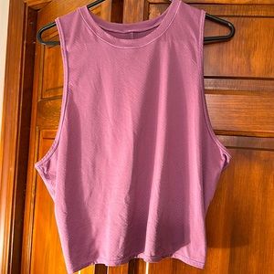 Stori tie back tank size 10 in purple